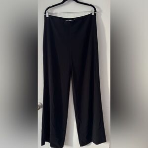 Diane Von Furstenberg Preston Wide Leg Pants in Black